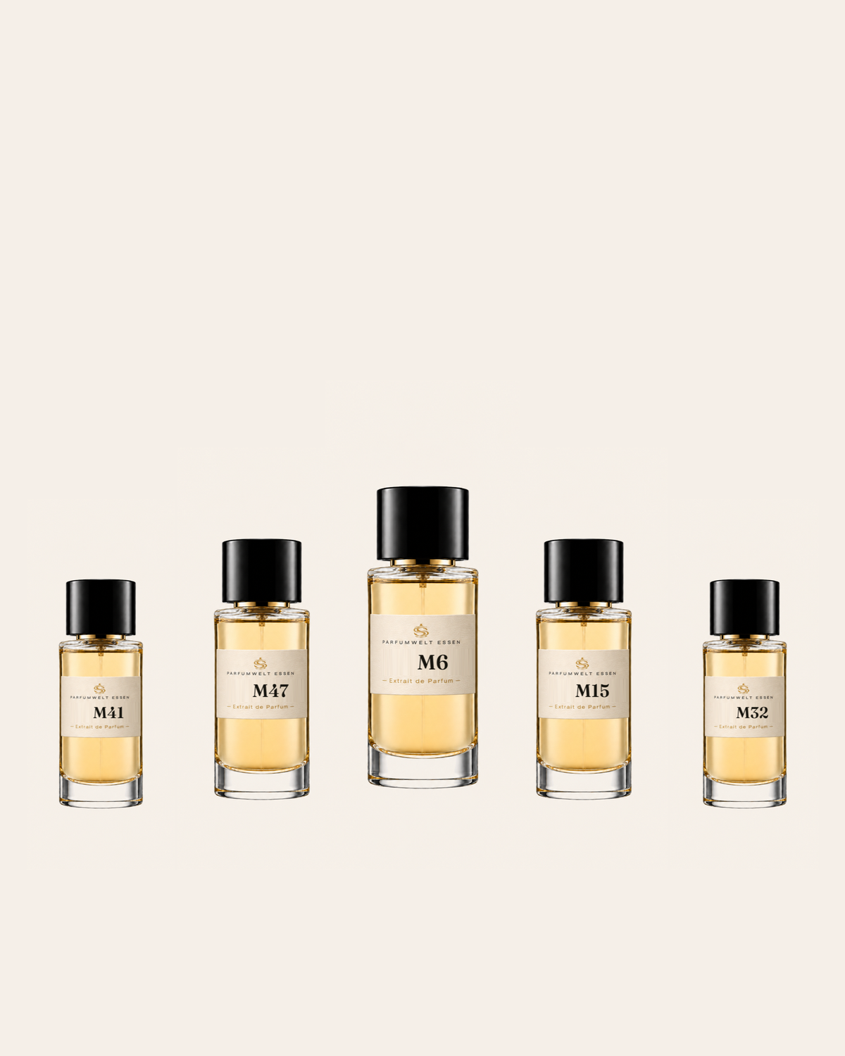 Discovery-Set Für Ihn – fünf 3-ml-Essences von Parfumwelt Essen