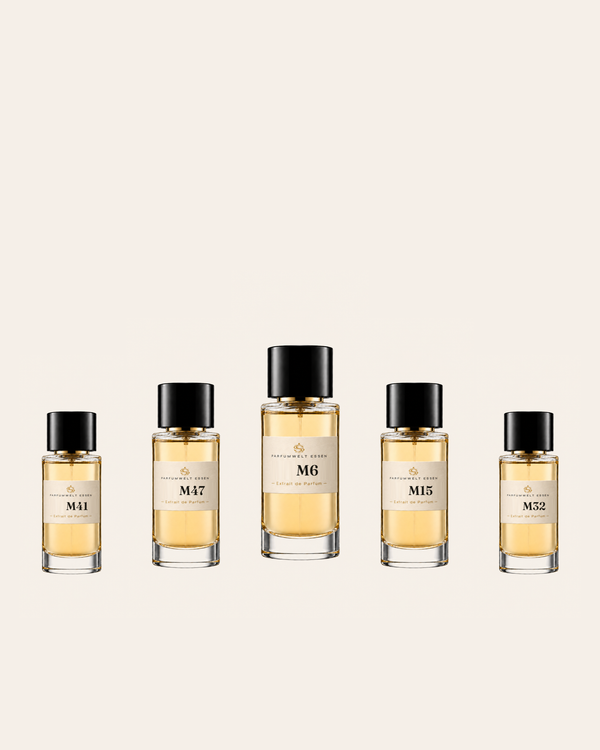Discovery-Set Für Ihn – fünf 3-ml-Essences von Parfumwelt Essen